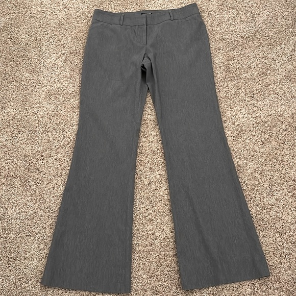 Ciello Couture Los Angeles Gray Flared Made In USA Dress Pants Size 10 - Picture 1 of 8